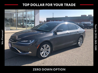 2015 Chrysler 200 Limited LIMITED--HEATED CLOTH--MOON ROOF