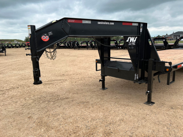 2025 SWS 28' Gooseneck Trailer (2) 10K Axles in Cargo & Utility Trailers in Edmonton - Image 2