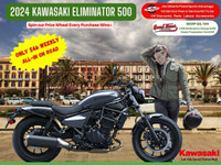 2024 KAWASAKI ELIMINATOR 500 - Only $46 weekly all in