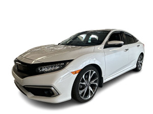 2021 Honda Civic Touring, Cuir, Nav, Apple carplay, Bluetooth, USB*