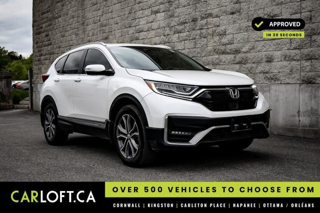 2022 Honda CR-V Touring • SUNROOF • HEATED LEATHER • POWER LIFTG in Cars & Trucks in Cornwall