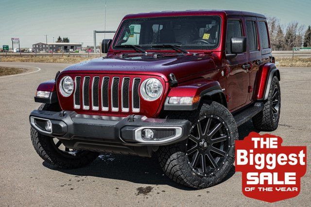 2021 Jeep Wrangler Unlimited Sahara Automatic/Leather in Cars & Trucks in Strathcona County