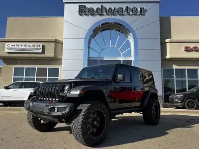 *About This Used Jeep Wrangler for sale in Alberta* This Jeep Wrangler delivers a Intercooled Turbo...