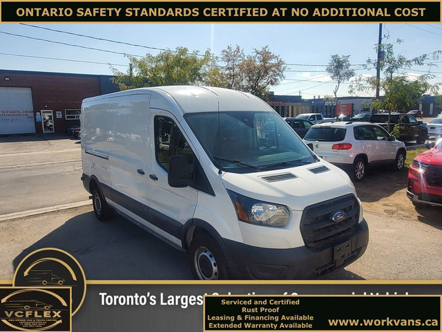  2020 Ford Transit Van T-150 148WB Mid Roof - V6 Gas - Btooth/Ca in Cars & Trucks in City of Toronto