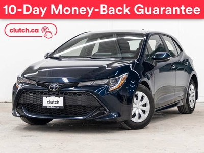 2022 Toyota Corolla Hatchback S w/ Apple CarPlay & Android Auto,