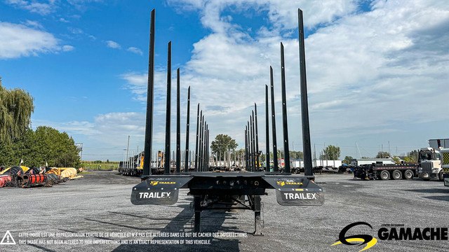 2015 TRAILEX 51' LOG TRAILER REMORQUE A BILLOTS in Heavy Equipment in Québec City - Image 2
