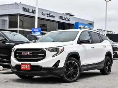 Overview Sporty, refined, and loaded with technology this 2019 GMC Terrain SLT Black Edition is the...