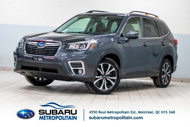 2020 Subaru Forester LIMITED, TOIT PANO, CUIR, NAV, CARPLAY, EYE in Cars & Trucks in City of Montréal