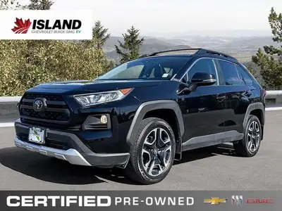 Command the road with this sleek 2019 Toyota RAV4 Trail, boasting a powerful all-wheel-drive system...