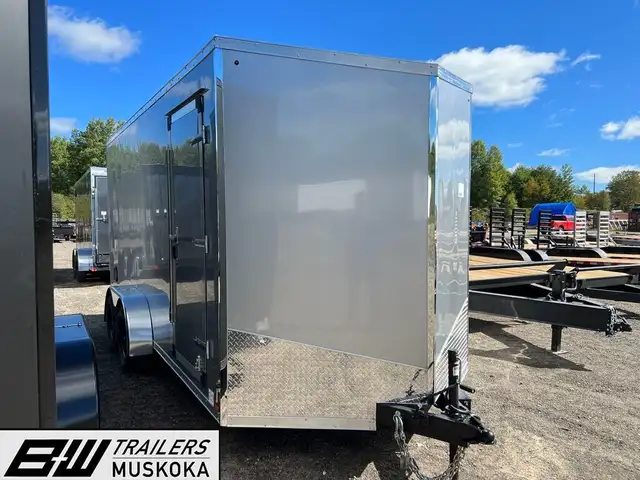  2023 US Cargo ULAFTX716TA2 MultiPurpose Enclosed Trailer 7x16ft in Cargo & Utility Trailers in Muskoka - Image 2