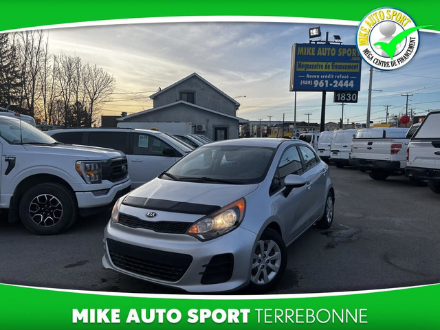 2016 KIA RIO EX Hayon ,automatique, bluetooth!! FREINS NEUFS AU  in Cars & Trucks in Laval / North Shore