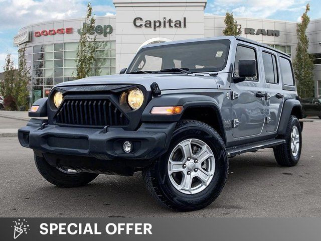 2019 Jeep Wrangler Unlimited Sport | One Owner No Accidents in Cars & Trucks in Edmonton