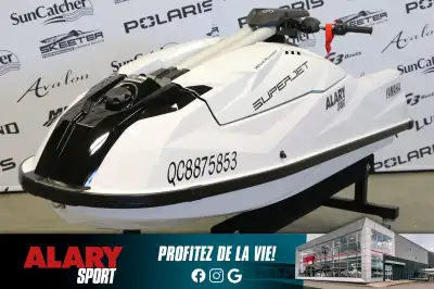 Ce YAMAHA SUJER JET 2023 est disponible DÈS MAINTENANT! Contactez-nous au 450-420-2707. PDSF: 15,099...