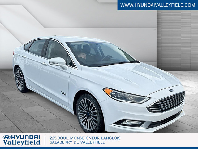 2017 Ford Fusion Energi SE Luxury PLUG-IN CUIR A/C CRUISE GROUPE in Cars & Trucks in West Island - Image 2