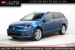 2017 Volkswagen Golf Highline - AWD - LOW KMS - DRIVER ASSIST PKG - CARPLAY - NAVIGATION