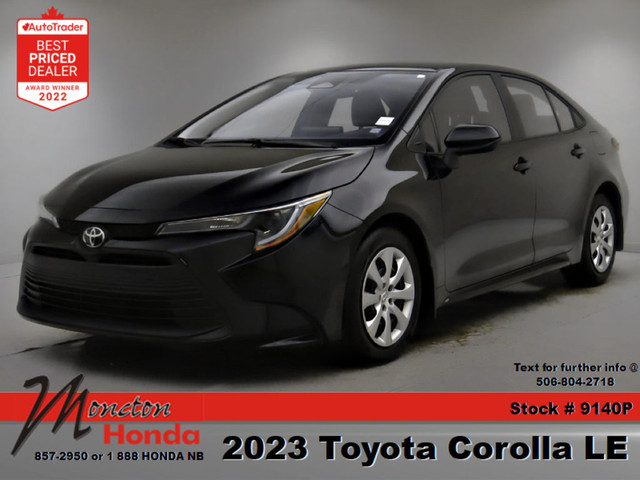  2023 Toyota Corolla LE in Cars & Trucks in Moncton
