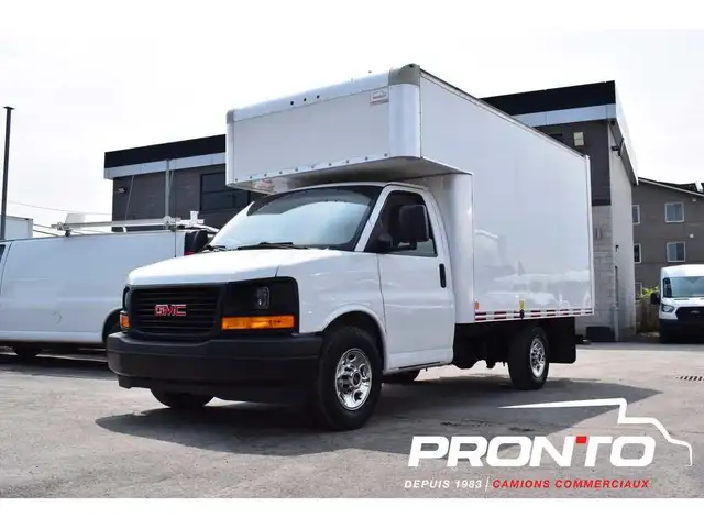 2017 GMC Savana 3500 ** 12 foot Cube Deck ** V8 4.8L **62937538847235121