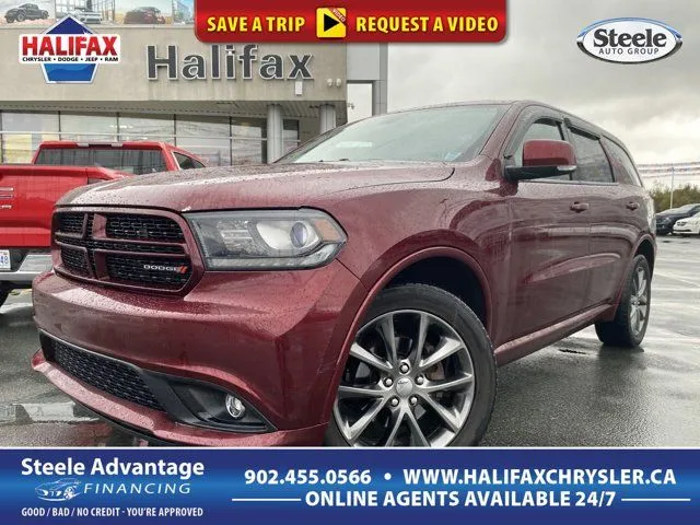 2017 Dodge Durango GT awd - LEATHER - SUNROOF - 3rd ROW !