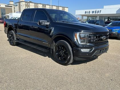 2022 Ford F-150 PLATINUM HYBRID *LOADED* w/BLACK APPEARANCE PKG in Cars & Trucks in Edmonton