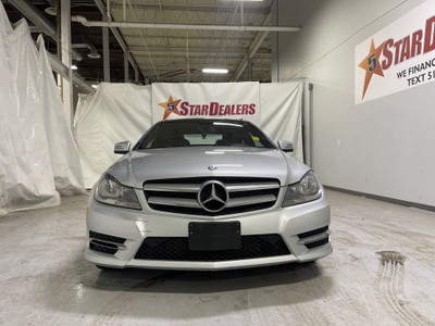  2012 Mercedes-Benz C-Class NAV LEATHER PANO ROOF WE FINANCE ALL