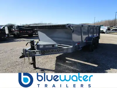 SALE!! REGULAR PRICE $19,699 NOW ONLY $18,115!! RawMaxx LPX Tandem Axle Steel Dump Trailer 14,000 Lb...
