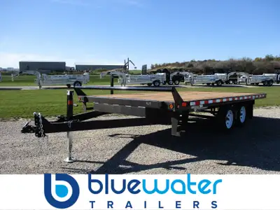 Canada Trailers Flat Bed Trailers 102in. x 16' starting at $8,170.00 ! Models Built To Order (starti...