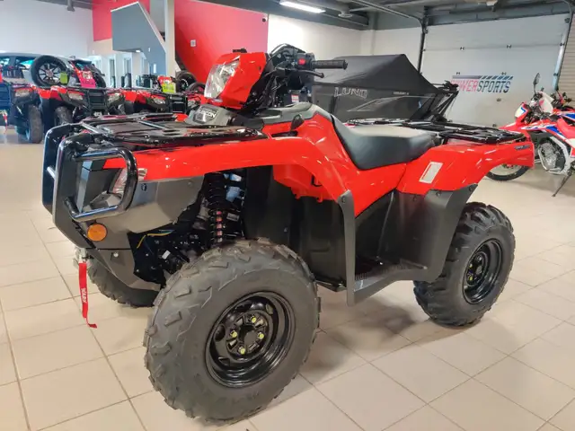 2025 Honda RUBICON 520 DCT IRS EPS WINCH INCLUDED! in ATVs in Grande Prairie - Image 4