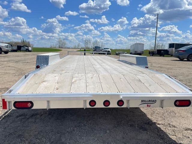 2023 Millroad 80" x 20' Flatbed 10K Base in Cargo & Utility Trailers in Portage la Prairie - Image 4