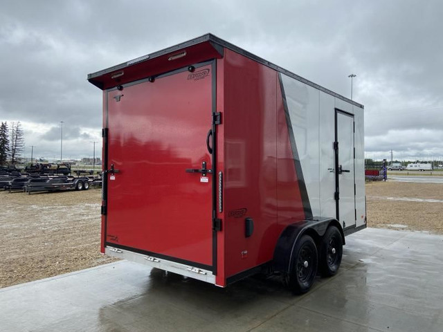 2023 Bravo Trailers 7FT x 14FT Cargo Trailer Silver Star Ramp Do in Cargo & Utility Trailers in Strathcona County - Image 3