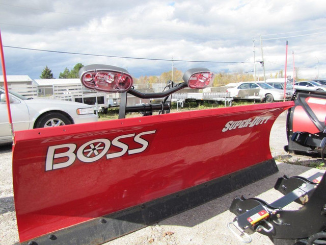 BOSS 8ft Super Duty Straight Blade Plow in Heavy Equipment in Peterborough