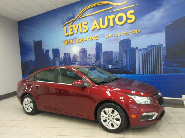 CHEVROLET CRUZE 2015 LT AUTOMATIQUE AIR-CLIMATISÉ CAMÉRA DE RECU in Cars & Trucks in Lévis - Image 2