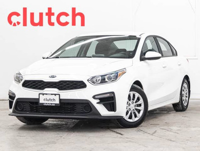 2020 Kia Forte LX w/ Apple CarPlay & Android Auto, Rearview Cam,