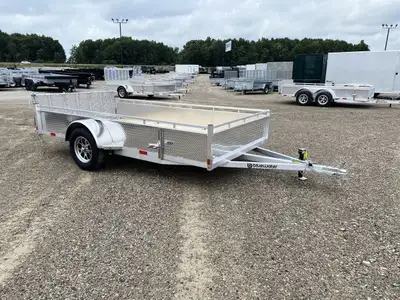 Canadian Mennonite Built Single Axle Aluminum Utility Trailer is $4,380.00 ! Ord: E1557-4033 - Ser:...