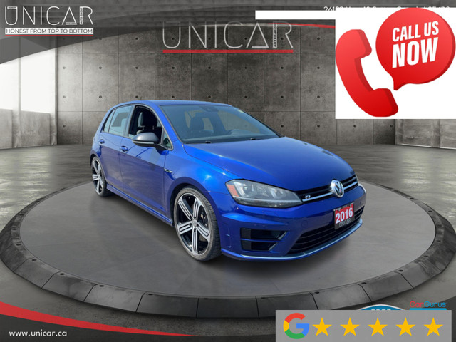 2016 Volkswagen Golf R No Accidents Golf R AWD DSG Blind Spot NA in Cars & Trucks in Markham / York Region