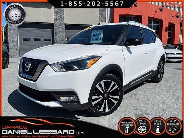 Nissan Kicks SR, CUIR, ** PAS VGA ** , MAG, CAMERA 360 2019 in Cars & Trucks in St-Georges-de-Beauce