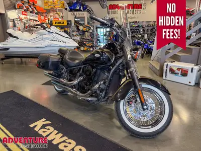 Beautiful Vulcan Classic(dressed up like and LT) customer added windshield and bags! Less than 3500k...