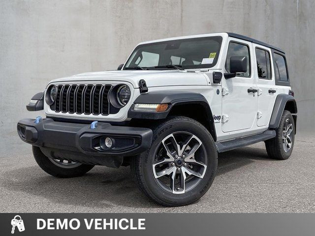 2024 Jeep Wrangler 4xe Sport S | 3–Piece Modular Hardtop in Cars & Trucks in Edmonton
