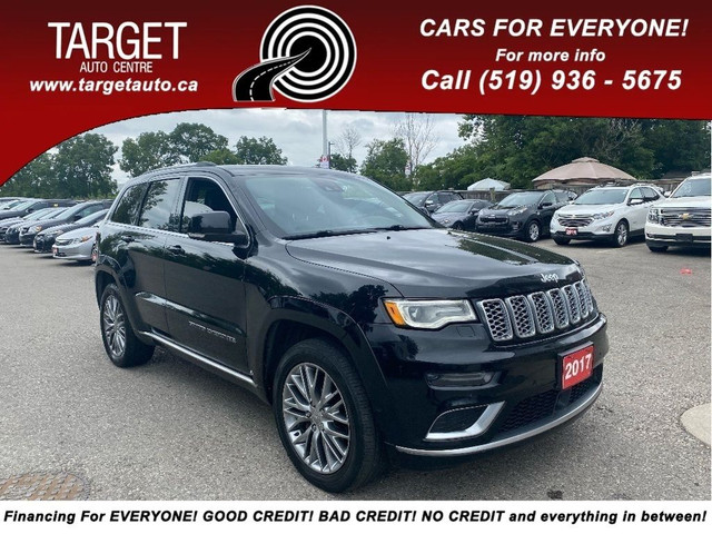  2017 Jeep Grand Cherokee Summit. One owner! Fully Loaded! in Cars & Trucks in London