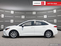 Check out this 2024 Toyota Corolla LE CVT with 27,196 KMS, finished in a sleek White exterior. Packe... (image 2)