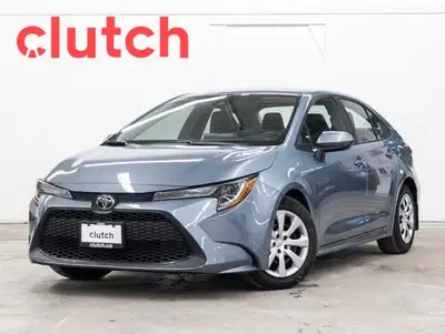 2020 Toyota Corolla LE w/ Apple CarPlay, Bluetooth, Backup Cam