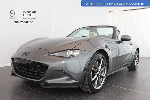 2021 Mazda MX-5 GT CONVERTIBLE BOSE CUIR CAMRECUL CARPLAY GT dans Autos et camions  à Ville de Montréal