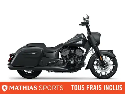Concessionnaire des véhicules neufs et d'occasion. Cruiser INDIAN Springfield Dark Horse 2025 FINANC...