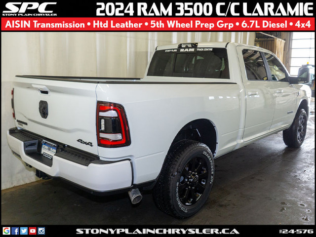 2024 RAM 3500 Laramie 4x4 Crew Cab 6'4 in Cars & Trucks in St. Albert - Image 2