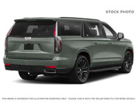 The 2023 Cadillac Escalade ESV Sport Platinum 4WD, finished in Dark Emerald Metallic with a Whisper... (image 3)