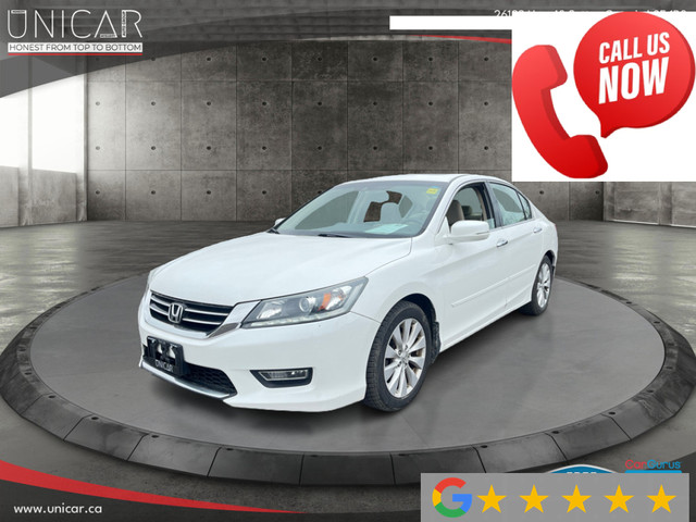 2013 Honda Accord Sedan No Accidents V6 EX-L Lane Assist Leather in Cars & Trucks in Markham / York Region - Image 3