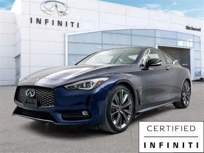 2022 Infiniti Q60 Red Sport I-LINE No Accidents | One Owner | Lo