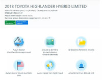 2018 Toyota Highlander Hybrid Limited/AWD/7PASS/AC/CUIR/TOIT/GPS/CAMERA/BLUETOOTH/AUCUN ACCIDENT !!!... (image 2)