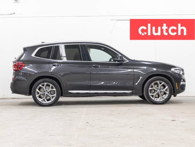 2020 BMW X3 xDrive30i AWD w/ Apple CarPlay & Android Auto, Rearv in Cars & Trucks in Bedford - Image 3