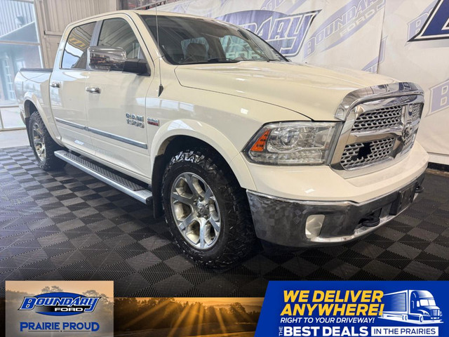 2017 Ram 1500 LARAMIE 5.7 4X4 | TOW PKG | HTD/CLD LTHR SEATS in Cars & Trucks in Lloydminster