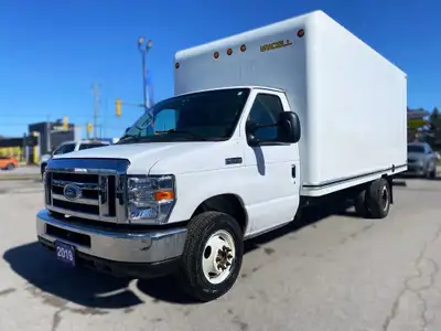 The 2019 Ford E-Series Cutaway E-450 Cube Van with the 6.2L V8 is a sturdy, full-size commercial veh...